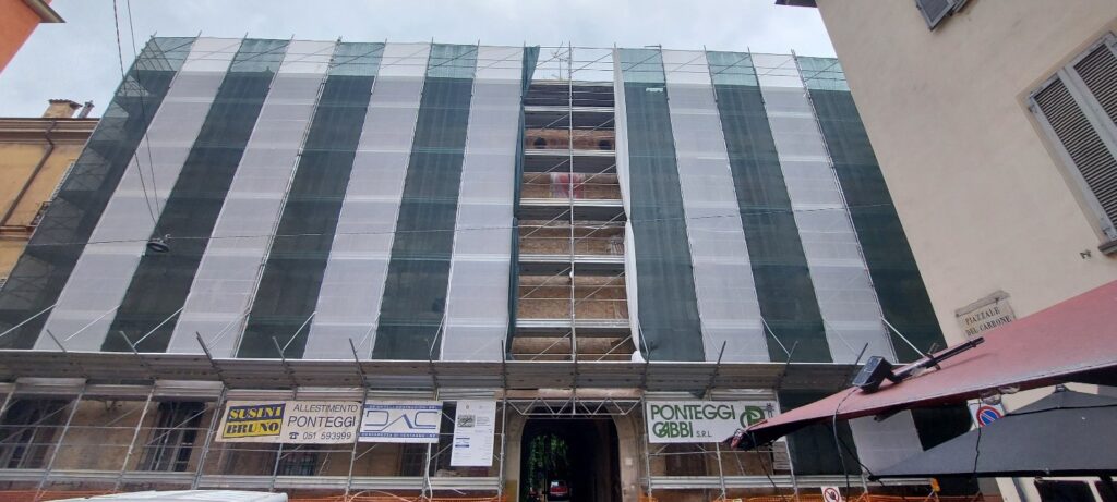 Opera di restauro del Palazzo San Vitale - Tirelli