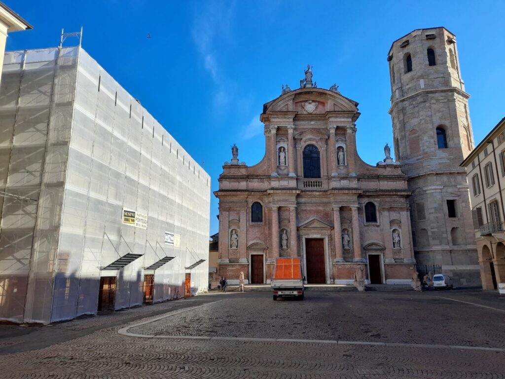 Piazza San Prospero a Reggio Emilia
