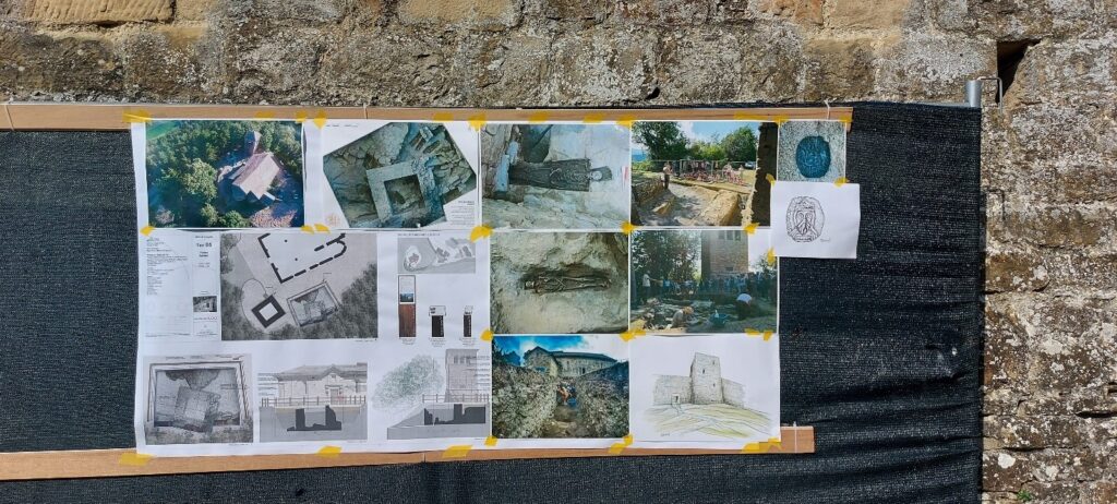 Opera di restauro pieve di Toano 